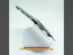 Pantalla Uart Tft de 7 pulgadas con panel táctil, resolución de 800 × 480, interfaz Uart de 10 pines