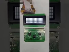 2.5 pulgadas 20x4 Modulo de caracteres LCD pantalla STN Amarillo / Azul 1/16 de servicio,1/5 sesgo