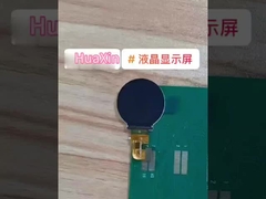 0.95 pulgadas redondo Tft pantalla LCD 128 * 128 Resolución, 1000c/d luz solar legible 4SPI interfaz