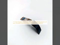 Módulo AMOLED flexible de 1,5 pulgadas, resolución 120*240, interfaz SPI/MIPI de 24 pines, IC de control 350c/d RM69310