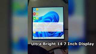 14 Módulo de pantalla LCD TFT 1080P de alto brillo de 7 pulgadas