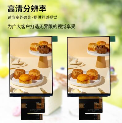 4.0 Inch IPS HD TFT Display Panel with 720 (RGB) x 960 Resolution and 650 cd/m2 Brightness