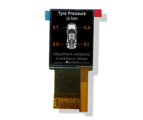 1Pantalla LCD AMOLED de.45 pulgadas con brillo de 350, resolución de 272x340, 24 pines, interfaz MIPI, módulo de pantalla de pequeño tamaño con funcionalidad táctil