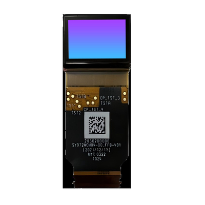0.72 pulgadas Micro OLED Modulo de pantalla 1920x1200 Resolución 61 pines MIPI Interfaz 2000 C / D para una pantalla óptima