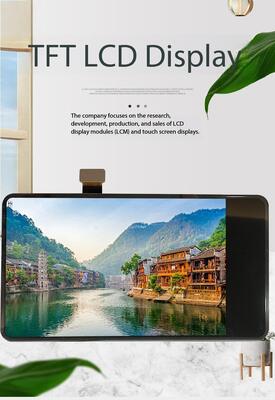 Pantalla a color IPS TFT de 2,8 pulgadas con resolución TP 480(RGB)x640 IC ST7701S Interfaz MIPI Brillo de 300 nits Vista total 6 LED Comunicación digital